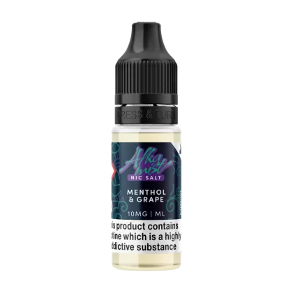 Menthol & Grape Nic Salt by Alka Mist 10ml - 10mg - Vape Product