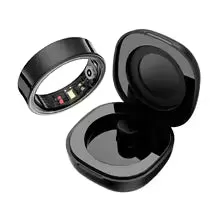 Smart Health & Fitness Ring - Silver / 13