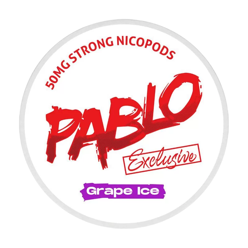 Grape Ice Pablo Nicotine Pouches - Vapeshop Co