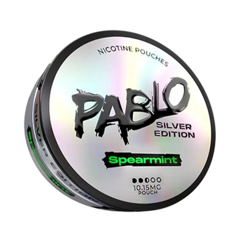 Pablo Silver Edition Nicotine Pouch - Blueberry Ice Peach - Image 2