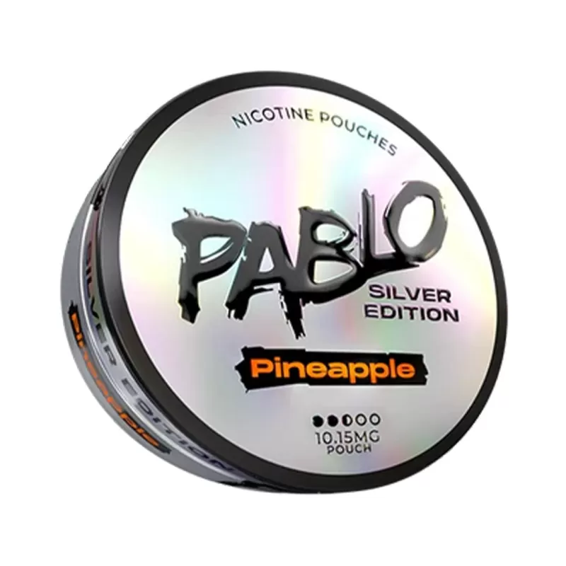 Pablo Silver Edition Nicotine Pouch - Blueberry Ice Peach - Image 3