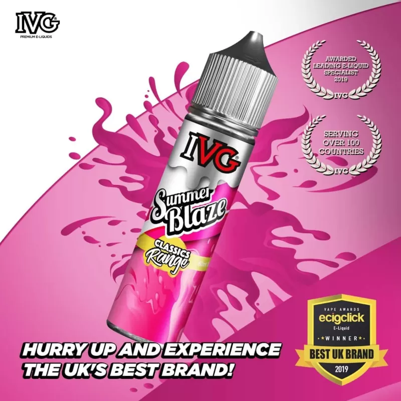 Summer Blaze 60ml E juice by IVG - Image 3
