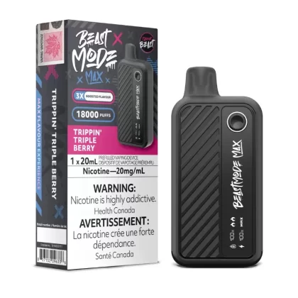 Beast Mode Max 18K Trippin’ Triple Berry Disposable Vape