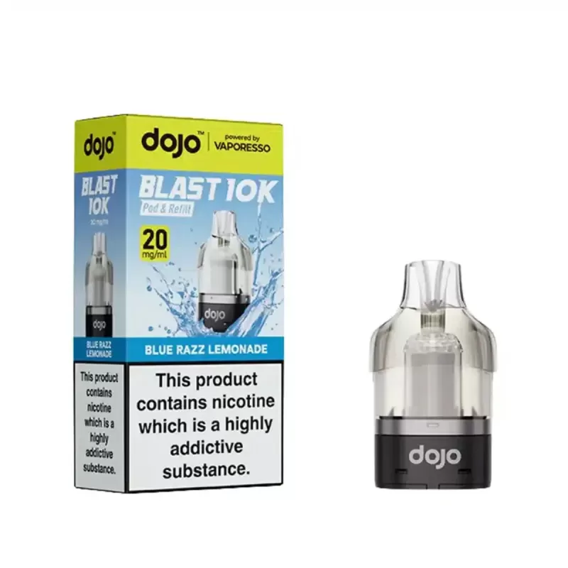 Vaporesso Dojo Blast 10K Prefilled Pods - Kiwi Passion Fruit Guava - Image 2