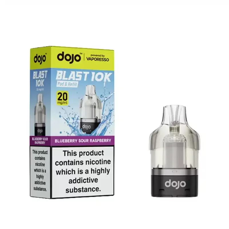 Vaporesso Dojo Blast 10K Prefilled Pods - Kiwi Passion Fruit Guava - Image 3