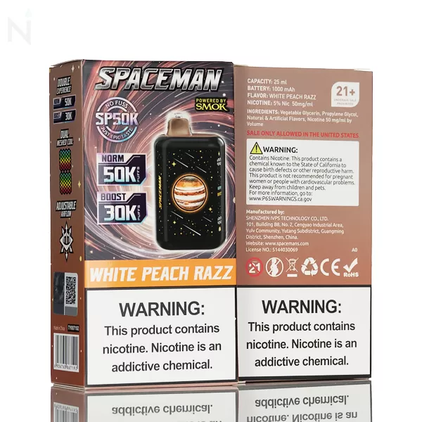 Spaceman SP50K 50000 Puffs Disposable - Strawberry B-Pop - Image 3