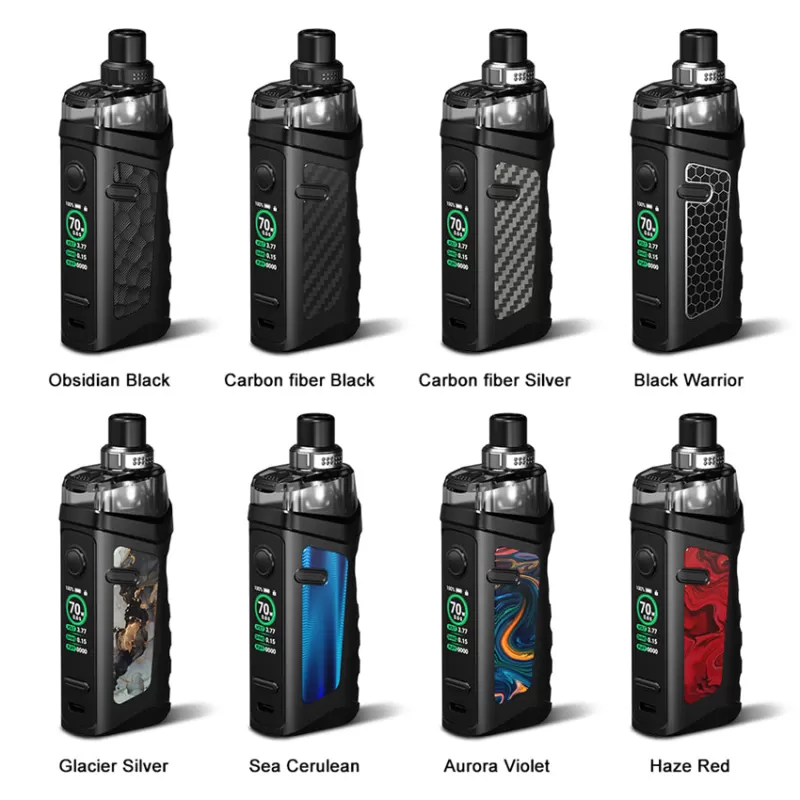 Vandy Vape Jackaroo 70W Pod System Kit - Obsidian Black - Image 2
