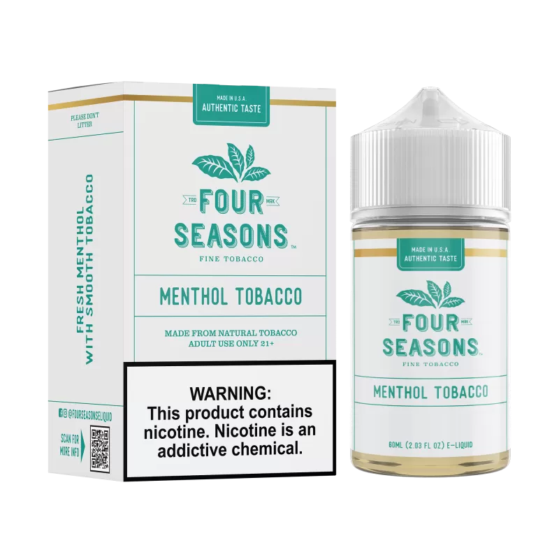 FOUR SEASONS - Menthol - 60ML E-Liquid - 12MG
