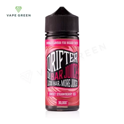 Sweet Strawberry Ice Shortfill E-Liquid by Drifter Bar Juice 100ml - Eliquidsupply