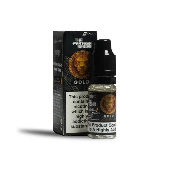Dr Vapes Gold E-Liquid 20 mg Nic Salt – Tropical Lychee Mango Fusion 10 ml