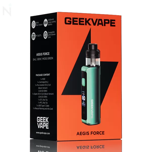 GeekVape Aegis Force 80W Pod Kit - Iris Purple - Image 3
