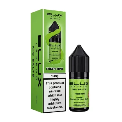 Fresh Mint Nic Salt E-Liquid by Elux