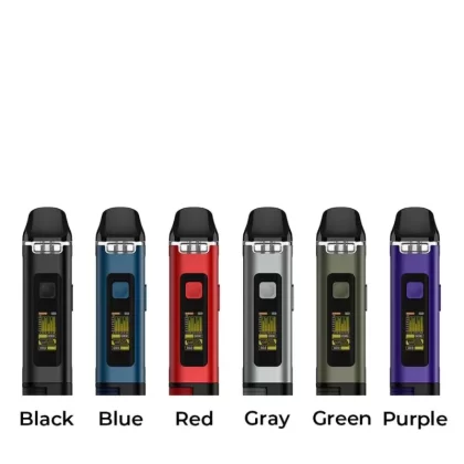 Uwell Crown D Pod Kit [CRC] - COLOUR#BLACK>BLUE>GRAY>GREEN>PURPLE>RED