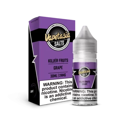Vapetasia Killer Fruits Salt Grape eJuice - Vape Product; Vape Product, Vape Product