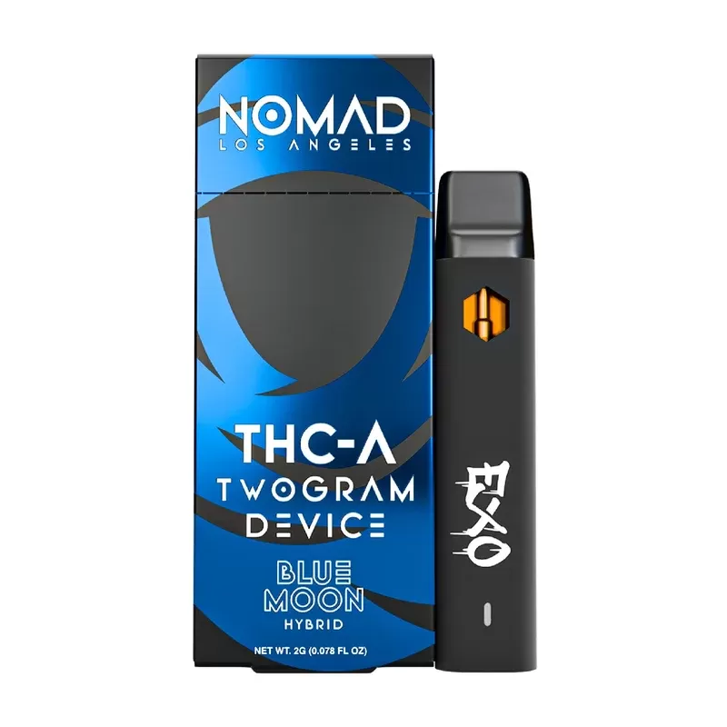Nomad Los Angeles Live Rosin THC-A Vaporizer – 2000mg - Strain#Blue Moon (H)>Bubba’s Girl (I)>Death Star (H)>Strawberry Fields (S) (9D4114)