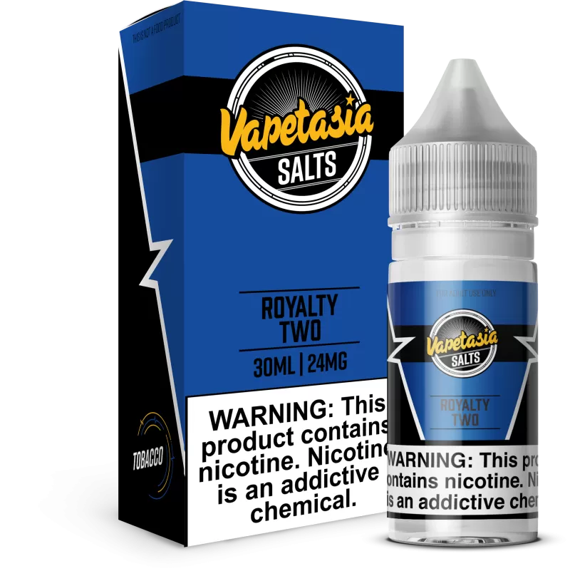 VAPETASIA SALTS - Royalty Two- 30ML E-Liquid