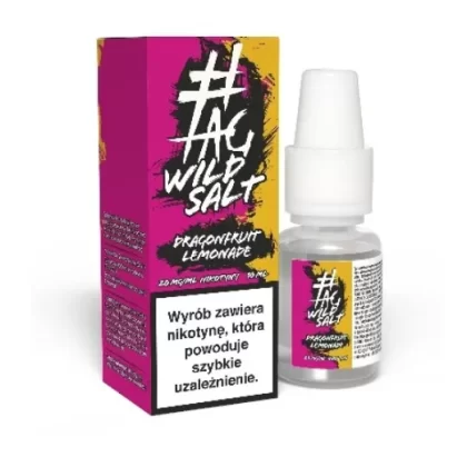 Liquid #TAG Wild Salt 10ml 20mg Dragonfruit Lemonade