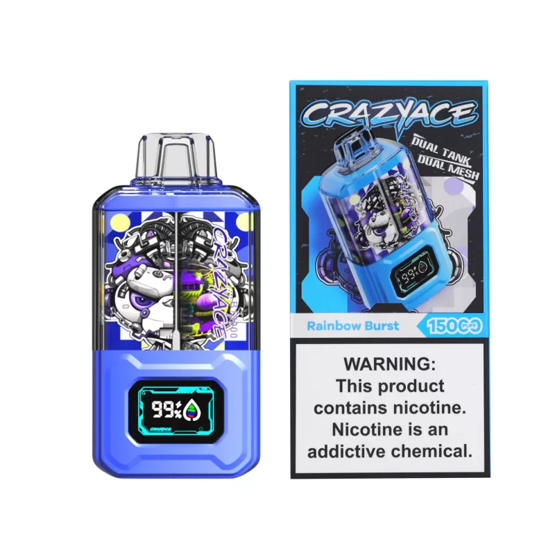 CRAZYACE B15000 Disposable Device – 15000 Puffs - Watermelon Bubble Gum - Image 3