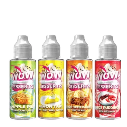 0mg Wow That’s What I Call Desserts 100ml Shortfill (70VG/30PG)