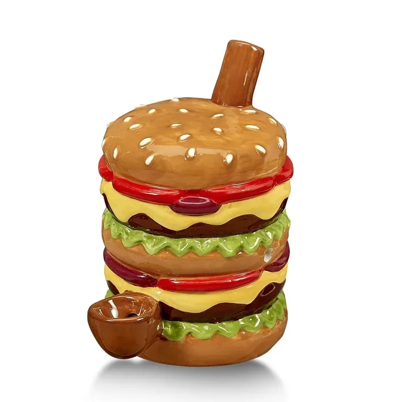 Delish Cheeseburger Pipe – 5in