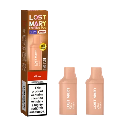 Cola Lost Mary BM600 Pods - 20mg - Vape Product (857EA3)