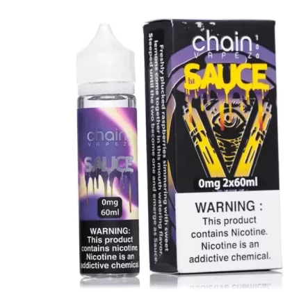 Sauce Dual Pack E-Liquid by Chain Vapez - Size#120ml~Nicotine#0MG>3MG>6MG