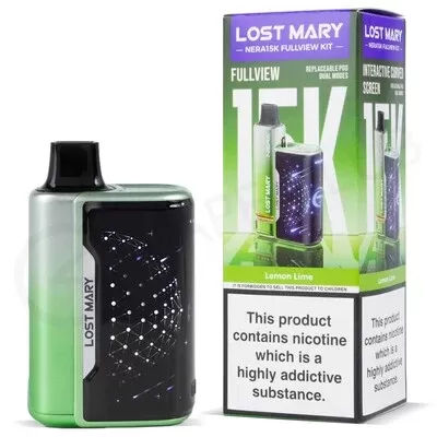 Lost Mary Nera15K Fullview Vape Kit - Ecigpremium