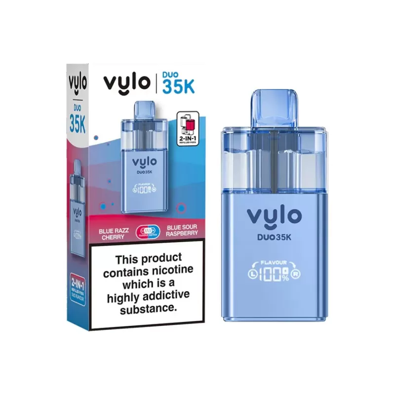 Vylo Duo 35K Prefilled Pod Kit - Watermelon Hubba / Blueberry Hubba - Image 2
