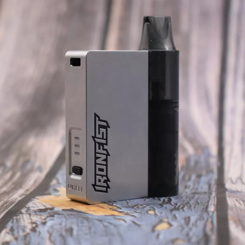 Uwell Caliburn & Ironfist L Pod Kit 690mAh - Metallic Sliver - Image 3