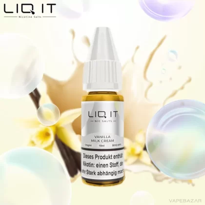 Lovesticks LIQ IT Liquid – Vanilla Milk Cream - 6mg/ml, 12mg/ml; Milch, Vanille