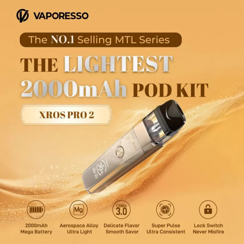 Vaporesso XROS PRO 2 Kit - Dawn Purple - Skullvaping - Image 2