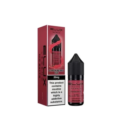 Elux Legend Strawberry Ice Nic Salt Vape juice
