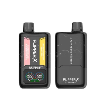 RufPuf Flipper X 20000 Puffs Price in Pakistan – Watermelon Bubblegum + Mango Passion Ice 40Mg