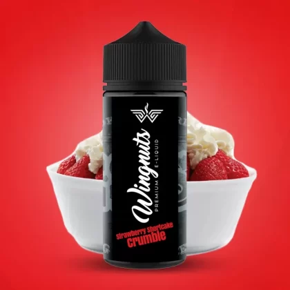 The Irresistible Flavor of Strawberry Shortcake crumble E-Liquid
