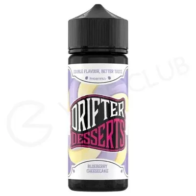 Blueberry Cheesecake Shortfill E-Liquid by Drifter Desserts 100ml