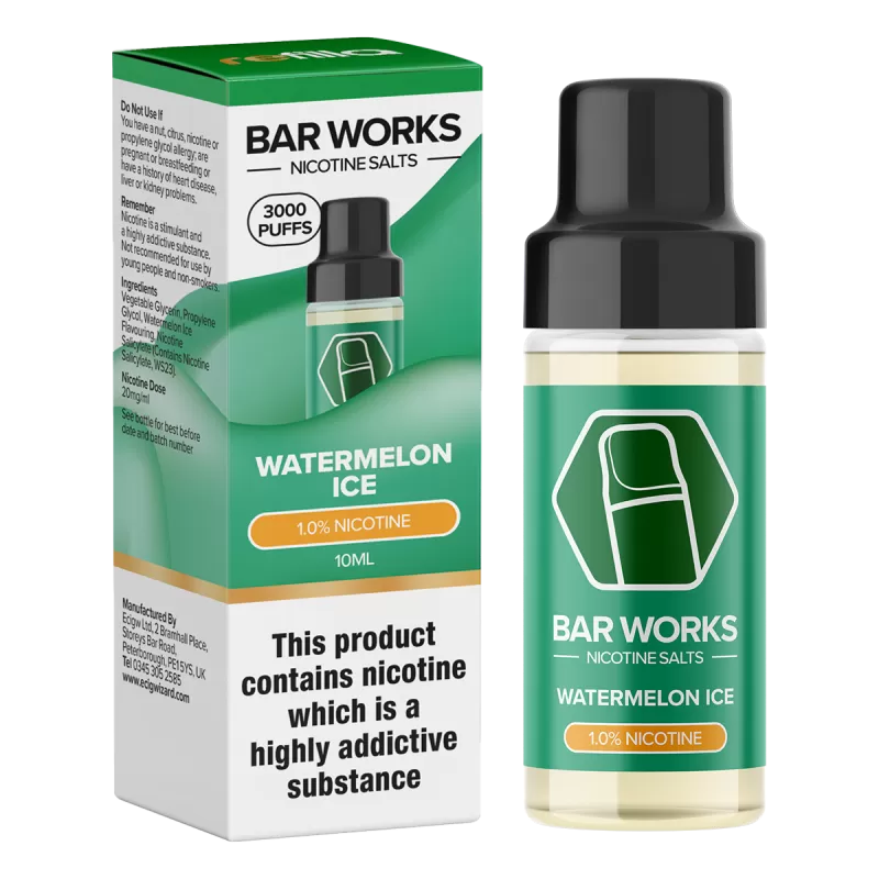 Watermelon Ice Nic Salt by Refilla - 10mg