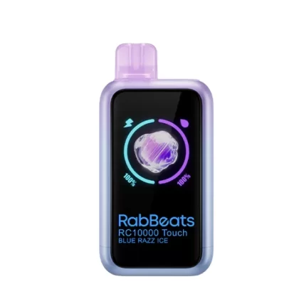 BLUE RAZZ ICE RABBEATS RC10000 TOUCH - Huffvape