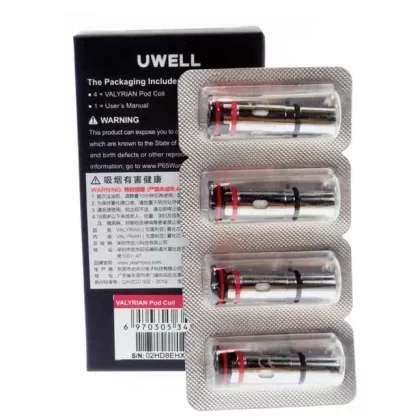 Valyrian Pod Coils (4pcs) – Uwell - 0.6 ohm, 1.0Ohm