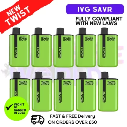 Lemon Lime IVG Savr 3K Puff Box Of 10