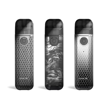 Smok Novo 4 Mini Pod System - 7-Color Cobra, Black Cobra