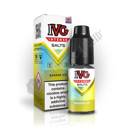 Banana Ice by IVG Intense Salts - Nicotine Strength#10mg>20mg