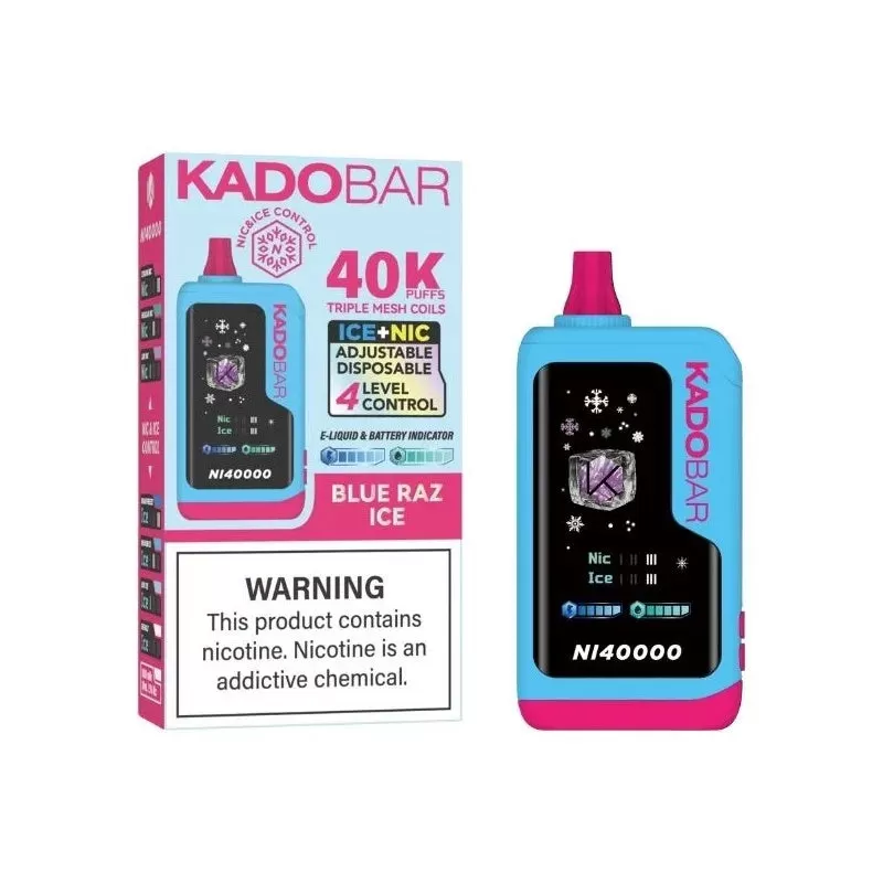 KADOBAR NI40K Nic + Ice Control Disposable Device - 40000 Puffs - The Real Miami Mint - Image 2