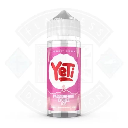Yeti Summit Series – Passionfruit Lychee Ice 0mg 100ml Shortfill
