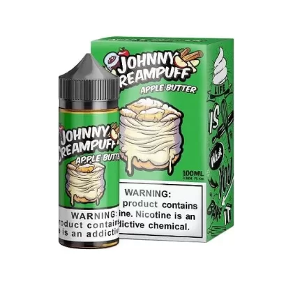 T.B. JOHNNY CREAMPUFF – Apple Butter – 100mL - nicotine (mg)#3mg
