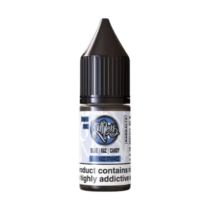 Ruthless Blue Razz Candy Ice Nic Salt Vape Juice - 10 Pack - 20mg
