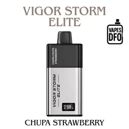 Chupa Chupa Strawberry – Elite – KIT - Vigor Storm / Rechargeable / Medium / Strawberry / Beverage & Dessert