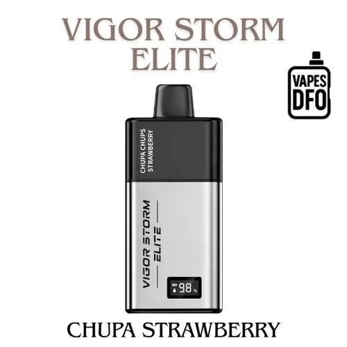 Chupa Chupa Strawberry – Elite – KIT - Vigor Storm / Rechargeable / Medium / Strawberry / Beverage & Dessert