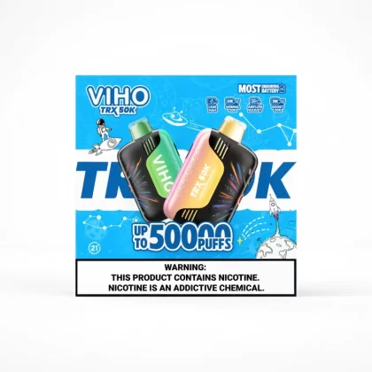 VIHO TRX 50K 50000 Caladas Recargable 1500mAh - Fumotvapemexico