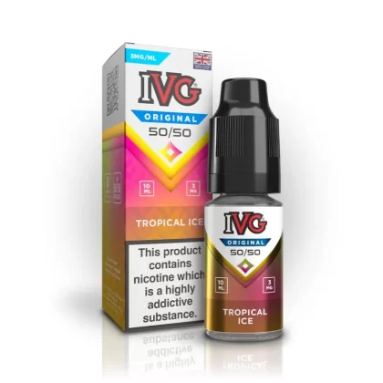 IVG Original 50/50 Tropical Ice - 10 Pack