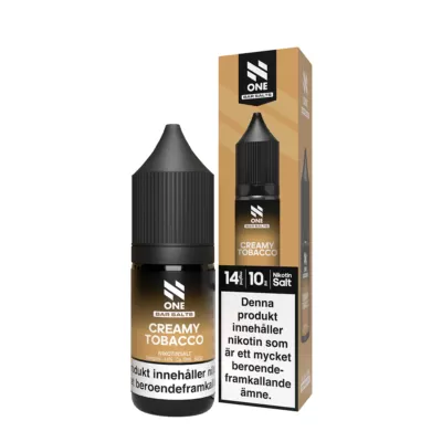 N One Nicosalt Creamy Tobacco 10ml 14mg